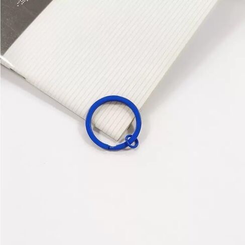 20Pcs Metal Split Key Rings, Multi-Colored, 30mm for Home Office Car Keys, Crafts Projects in Saudi Arabia