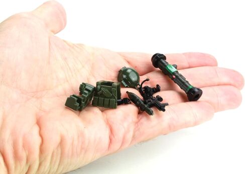 Battle Brick Battle Bag Anti-Tank Weapons Pack Compatible with Lego® Figures in Saudi Arabia