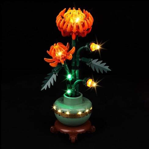 Kyglaring LED Light Kit Compatible with Lego Chrysanthemum 10368 Building Blocks - Upgraded Lighting Accessories for 10368 Model Set (Lights Only, Model Not Included) in Saudi Arabia