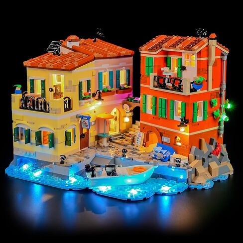 YEABRICKS LED Light for Lego-21359 Ideas Italian Riviera Building Blocks Model (Building Set NOT Included) in Saudi Arabia