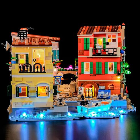 YEABRICKS LED Light for Lego-21359 Ideas Italian Riviera Building Blocks Model (Building Set NOT Included) in Saudi Arabia