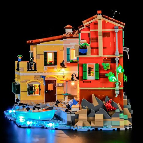 YEABRICKS LED Light for Lego-21359 Ideas Italian Riviera Building Blocks Model (Building Set NOT Included) in Saudi Arabia