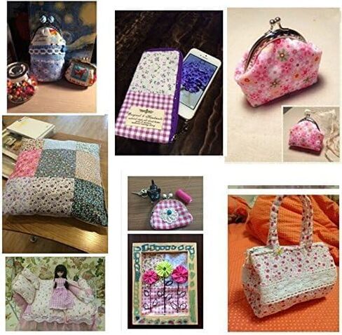 60 Pcs 4" x 4"(10cm x 10cm) Assorted Craft Fabric Bundle Squares Patchwork Fabric Sets for DIY Sewing Scrapbooking Quilting Dot Pattern in Saudi Arabia
