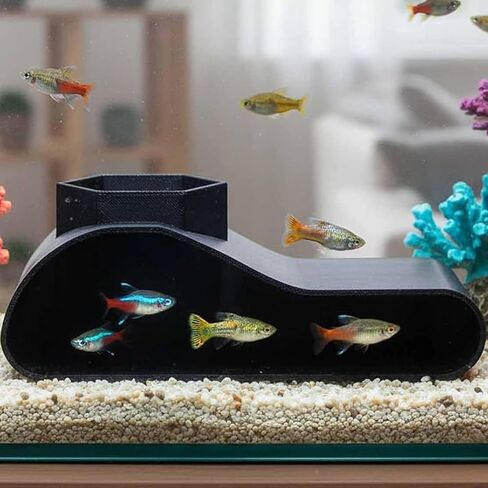 Underground Aquarium Fish Tunnel, Fish and Shrimp Hideout, Shrimp Fish Hide Cave Decoration in Saudi Arabia