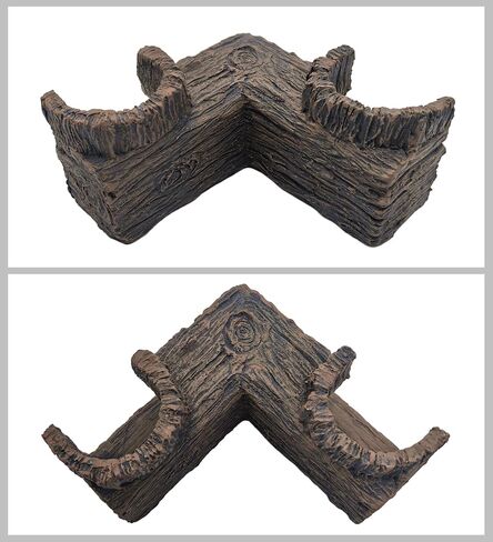 M2cbridge Aquarium Cave Betta Tunnel Driftwood Corners Shrimp House Hideout for Cichlid Breeding(Tree Trunk) in Kuwait