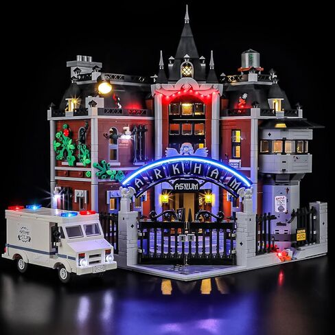 BRIKSMAX 2.0 Light Kit for Lego Batman Arkham Asylum 76300 -Innovative Led Lighting Compatible with Lego Set- Not Included Model in Saudi Arabia