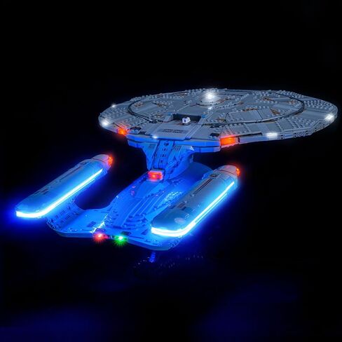 Upgraded Led Light Kit Compatible with Lego USS Enterprise NCC-1701-D Building Set, Lights Decoration Compatible with Lego 10356 (Model Not Included) in Saudi Arabia