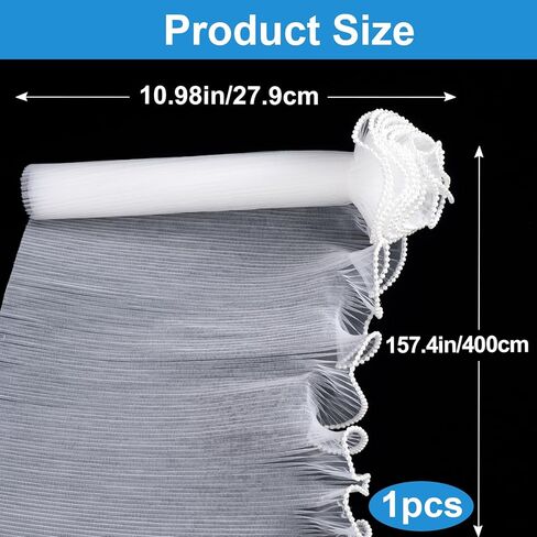 4.37 Yards White Pearl Edge Bouquet Wrapping Mesh, Flower Wrapping Paper Lace Trim for Women, Brides for Wedding Present Packaging, Christmas Decor, Florist Supplies, Parties in Saudi Arabia