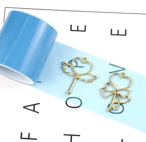 1 Roll Craft Resin Tape Epoxy Backing Tape Crafting Mould Adhesive for Epoxy Resin Pendant Frame Making in Saudi Arabia