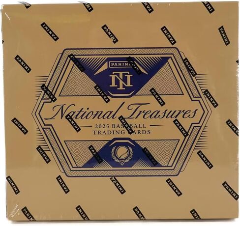 2025 Panini National Treasures Baseball Hobby Trading Card Box (Eight Autographs or Memorabilia Cards Per Box! in Saudi Arabia
