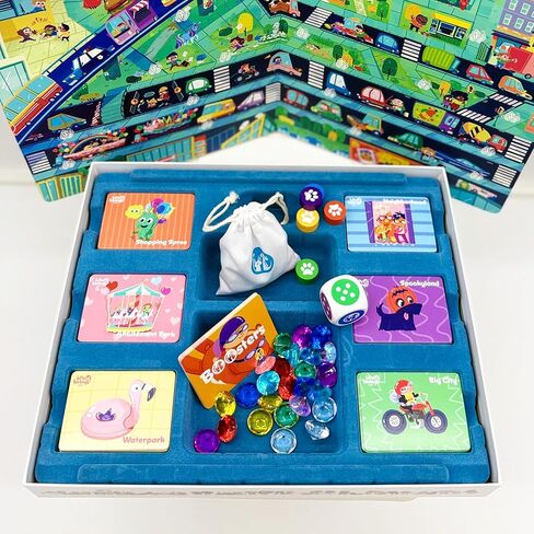 Run for Diamonds! | Best Family Game | Hey Feelings™ | Social Emotional Learning Games for Kids 3-99 | Therapy Game Designed by Experts | 15-45 min Playtime | Fun & Fast in Saudi Arabia