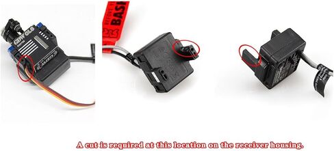 Hot Racing GRM48SQ25T CNC T6 Aluminum Servo Saver fits Arrma Grom MT Using Reefs 99 Micro Servo in Saudi Arabia