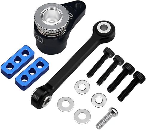 Hot Racing GRM48SQ25T CNC T6 Aluminum Servo Saver fits Arrma Grom MT Using Reefs 99 Micro Servo in Saudi Arabia