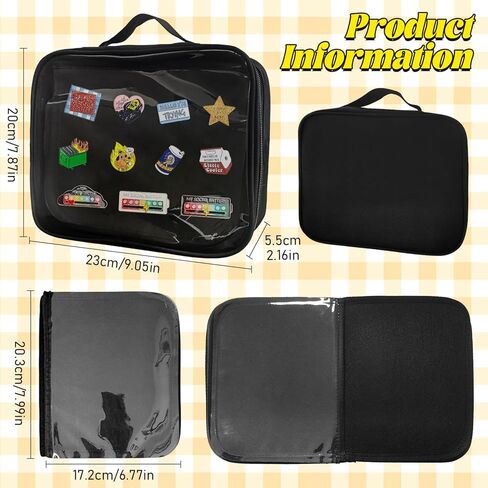 Enamel Pin Display Bag, Pin Book, Pin Holder, Pin Board for Collectors, Pin Collection Book, Suitable for Various Sizes of Pins, Travel Souvenir, Brooches, Medals in Saudi Arabia