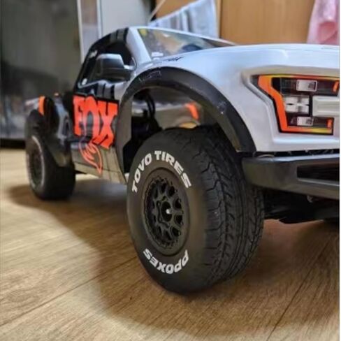 1/10 RC Truck Tires OD 110mm And Wheels 12mm Hex RC Short Course Tyres With Foam Inserts for 1:10 Scale RC Off Road Truck Car Traxxas Slash 2WD 4×4 Rc4wd Arrma Senton Axial Losi Redcat 4PCS in Saudi Arabia