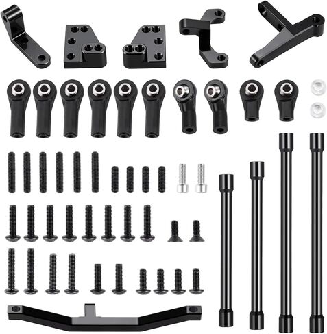 Aluminium Front Suspension Three Link Kit Upgrade Parts for 1/10 RC4WD TF2 Trail Finder 2 RC Crawler Car in Saudi Arabia