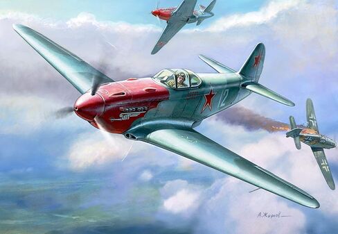Zvezda Models Yak-3 Yakovlev Soviet WWII Fighter Aircraft Building Kit, Scale 1/48 in Saudi Arabia
