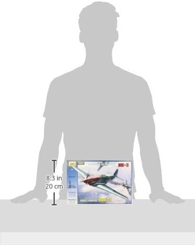 Zvezda Models Yak-3 Yakovlev Soviet WWII Fighter Aircraft Building Kit, Scale 1/48 in Saudi Arabia