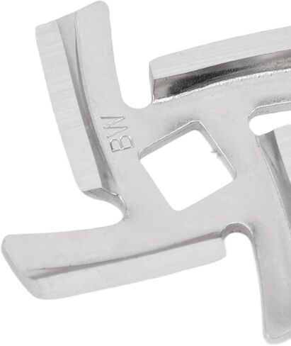 Stainless Steel Meat Grinder Blades And Plates Set 2 Blades 2 Cutting Plates Replacement Parts For Meat Grinders Food Processors in Saudi Arabia
