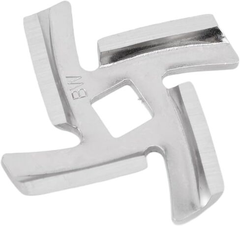 Stainless Steel Meat Grinder Blades And Plates Set 2 Blades 2 Cutting Plates Replacement Parts For Meat Grinders Food Processors in Saudi Arabia