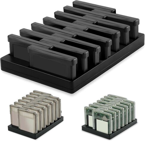 Holder for Gameboy Game, Video Game Tray, Cartridge Storage Stand, Display - Holds 14 Games in Saudi Arabia