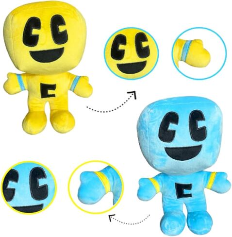 2024 New Creeper Plush Filler(11 inch), Plush Doll Soft Plush Toy Cute Pillow, Favorite Birthday Gift for Boys and Girls (Blue) in Saudi Arabia