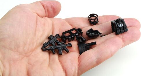 Battle Brick Battle Bag DEA Pack Compatible with Lego® Minifigs in Saudi Arabia