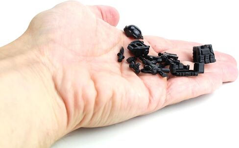 مجموعة أسلحة Battle Brick Battle Bag Navy Seal متوافقة مع Lego® Minifigs in Saudi Arabia