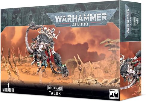 Games Workshop Drukhari Talos Warhammer 40,000 Miniature Wargame Model 2022 Age 144+ in Saudi Arabia