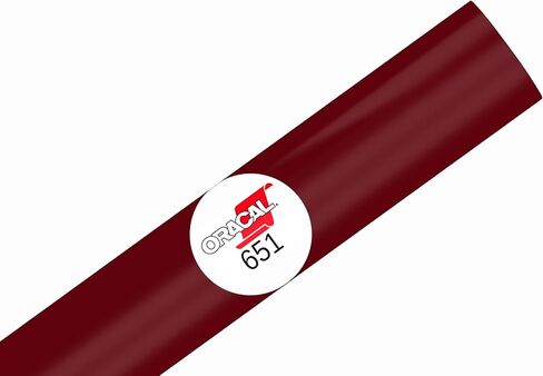 ORACAL 651 Glossy Permanent Vinyl 12 Inch x 10 Feet - Purple Red in Saudi Arabia