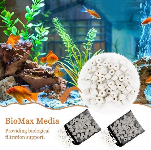 مجموعة وسائط فلتر بديلة مكونة من 28 قطعة متوافقة مع مرشحات حوض السمك Fluval FX2/FX4/FX5/FX6 تتضمن الوسائط، ووسادة إسفنجية كربونية، ووسادات تلميع المياه، ووسادات إسفنجية حيوية، وكتلة إسفنجية، ومزلق سيليكون، وحقيبة شبكية in Kuwait