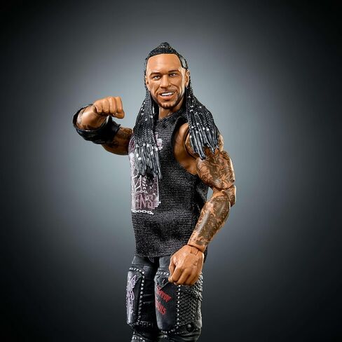 Mattel WWE Elite Action Figure & Accessories، مجموعة السلسلة #122، كاهن داميان قابل للتجميع مقاس 6 بوصات مع 25 نقطة مفصلية وأيدي قابلة للتبديل in Saudi Arabia