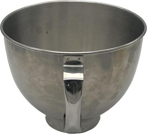 Replacement Parts 5qt mixer bowl with Feed Shield, Compatible with 4.5 and 5 Quart KitchenAid Tilt Head Stand Mixers :KSM150, RRK150, KSM100, K45SS, KSM75, KSM90, KSM95, K45, KSM103, KSM110, 5KSM125 in Saudi Arabia