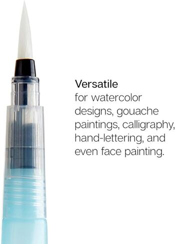 KINGART Studio Water Brush Pens, Assorted Tips, Set of 4 in Saudi Arabia