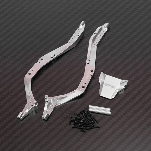 RCAWD 7075 SCX30 RC Chassis Frame Rails Plates Upgrades, Aluminum 90% More Durable for Axial 1/30 SCX30 Series in Saudi Arabia
