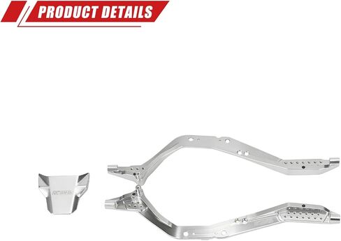 RCAWD 7075 SCX30 RC Chassis Frame Rails Plates Upgrades, Aluminum 90% More Durable for Axial 1/30 SCX30 Series in Saudi Arabia