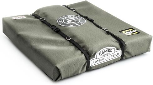 حقيبة خيمة أمتعة على شكل سقف سيارة RC مزخرفة يدويًا لسيارة 1/8 1/10 RC الزاحفة TRX4 Defender SCX10 90046 RC4WD (أخضر) in Kuwait