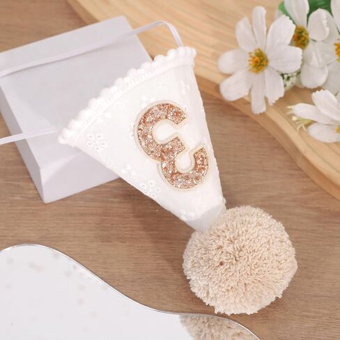 White Brown 1st Birthday Hat - One Birthday Cone Hats, First Hats for Girls/Boys in Saudi Arabia