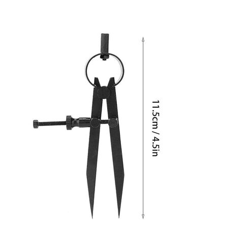 Fine Point Divider, Jewelry Marking Tool Square Tapered Legs Engraving Tools Jewelry Repair Artist Proportional Scale Divider Drawing Tool Beading Long Fine Point Marking Jewelry Tools (S) in Saudi Arabia