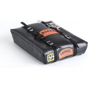 RC Simulated Roof Luggage Tent Bag Decorate Handmade Scale Simulated Tent for 1/16 1/18 1/24 RC Crawler TRX4M SCX24 Fcx24 MN WPL (Black) in Saudi Arabia