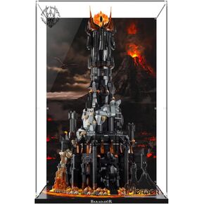Clear Acrylic Display Case for Lego 10333 The Lord of The Rings: Barad-dûr – Dust-Proof Protective Showcase Box (Lego Set NOT Included) in Kuwait