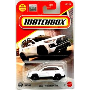 علبة الثقاب 2023 تويوتا RAV4 TRD [أبيض] 17/125، مقياس 1:64 لعبة سيارة مصبوبة in Kuwait