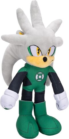 Sonic The Hedgehog DC Comics Sonic as The Flash and Silver as Green Lantern 9" Plush 2-Pack in Saudi Arabia