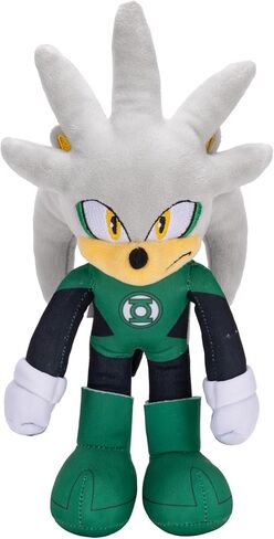 Sonic The Hedgehog DC Comics Sonic as The Flash and Silver as Green Lantern 9" Plush 2-Pack in Saudi Arabia