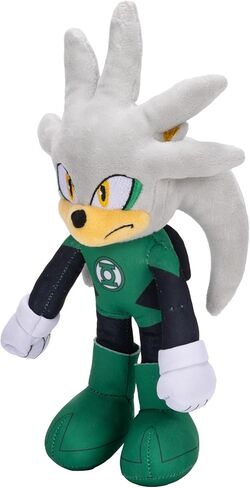 Sonic The Hedgehog DC Comics Sonic as The Flash and Silver as Green Lantern 9" Plush 2-Pack in Saudi Arabia