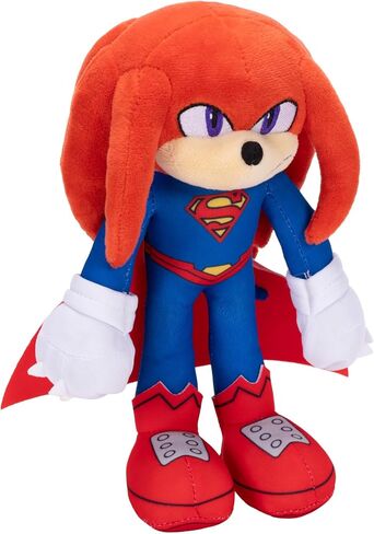 Sonic The Hedgehog DC Comics Shadow as Batman and Knuckles as Superman 9" Plush 2-Pack in Saudi Arabia