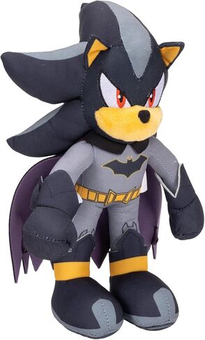 Sonic The Hedgehog DC Comics Shadow as Batman and Knuckles as Superman 9" Plush 2-Pack in Saudi Arabia