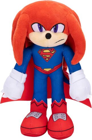 Sonic The Hedgehog DC Comics Shadow as Batman and Knuckles as Superman 9" Plush 2-Pack in Saudi Arabia