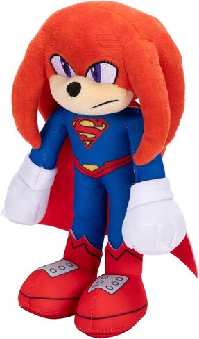 Sonic The Hedgehog DC Comics Shadow as Batman and Knuckles as Superman 9" Plush 2-Pack in Saudi Arabia