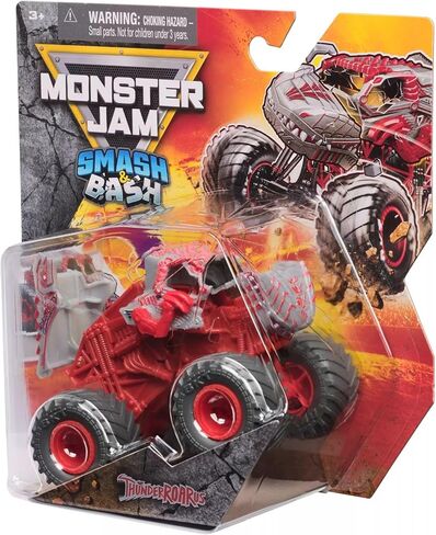 Monster Jam Smash & Bash 1:64 Scale Monster Truck Series 3 ThunderROARus in Kuwait